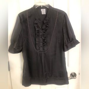Cute Worthington Ruffle Blouse